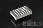 5x7 Dot-Matrix 3mm dia.  LED Display | bicolor LED