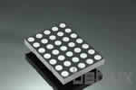 Dot matrix LED 5x8 Dia.7.62mm bicolor