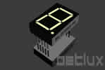 7 Segment LED - single digit 1.0 inch -semiconductor companies