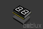 smd 7 segment LED display  | 0.3