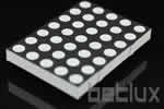 Dot matrix LED 5x7 Dia.10mm bicolor