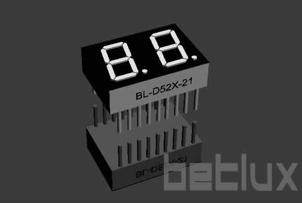 7 segment LED | 0.52 inch | double digit