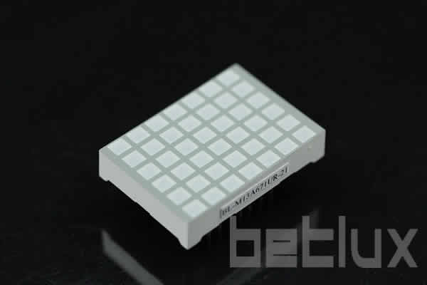 Dot matrix LED -6x7 square dot