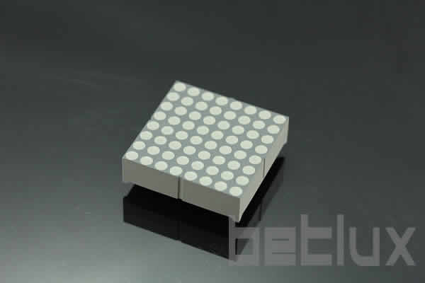 Dot Matrix LED -8x8 Dia 3.7mm 1.5