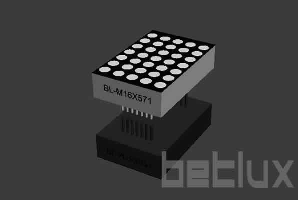 dot matrix LED 5x7 | 1.6