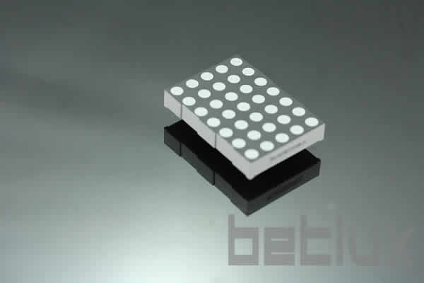 Dot matrix LED - 5x7 bicolor