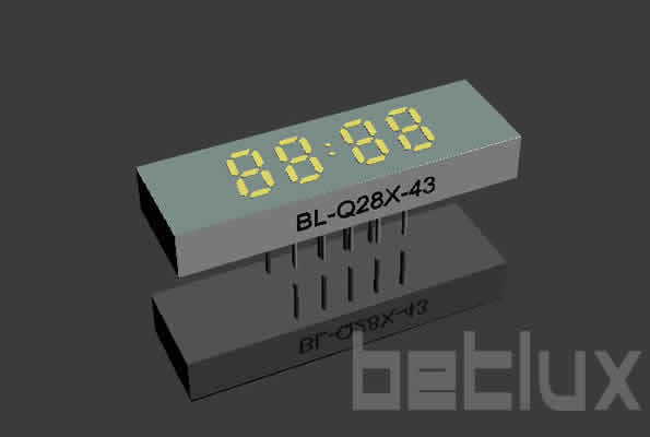 seven segment LED display | 4 digits | 0.28 inch
