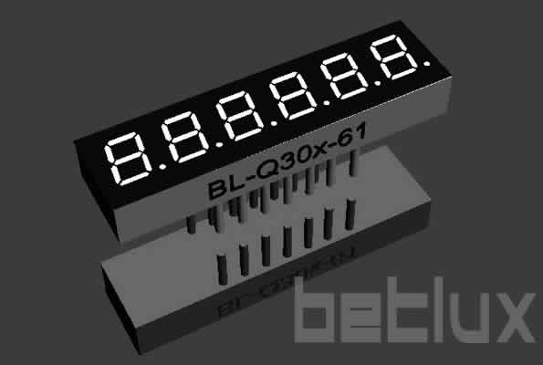 6 digit display | LED numeric display