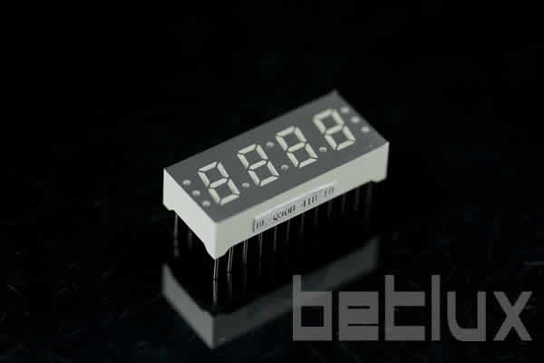7 Segment LED - Four Digit 0.30