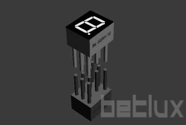LED 7 segment | 0.28 inch display
