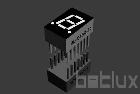 seven segment LED display | 0.43 inch