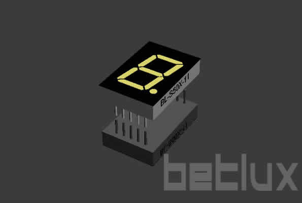 7 segment led | led 7 segment | single LED 0.50 inch bicolor